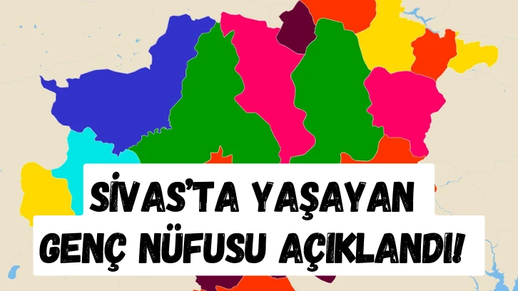Sivas’ta Yaşayan Genç Nüfusu Açıklandı! 