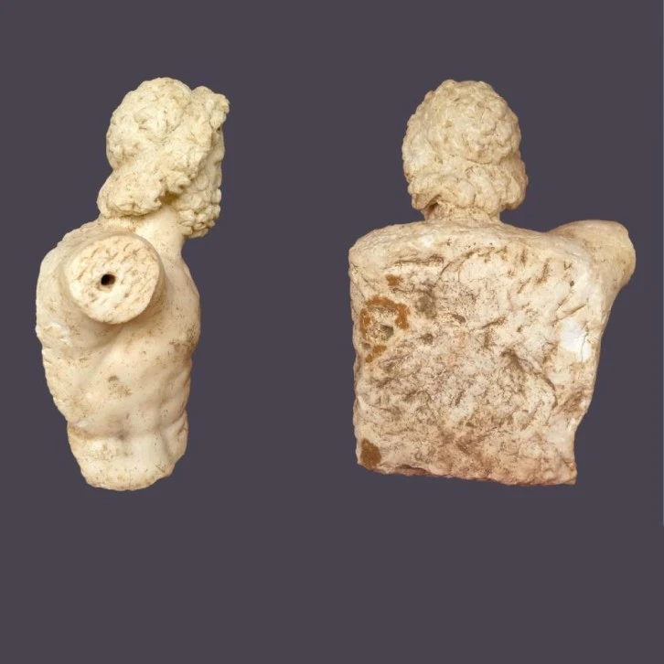 Roma İmparatorluk Dönemi'ne Ait İki Heykel Keşfedildi
