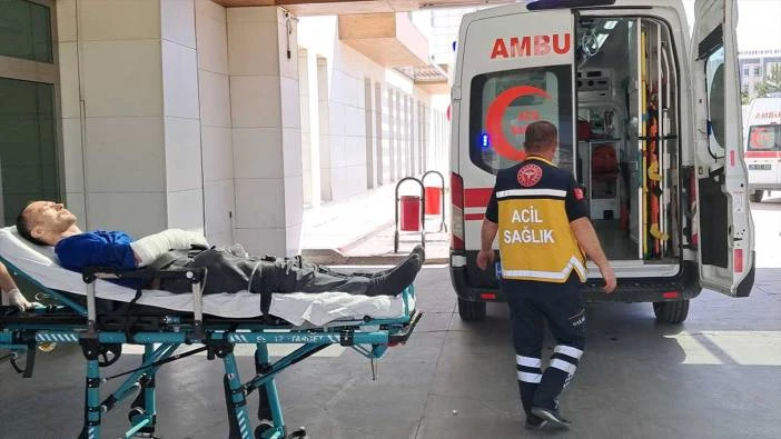 Bakım yaptığı makine elini parçaladı