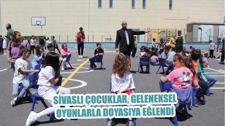 Çocuklar, Geleneksel Oyunlarla Eğlendi 