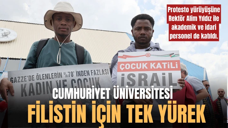 Üniversite Filistin İçin Tek Yürek