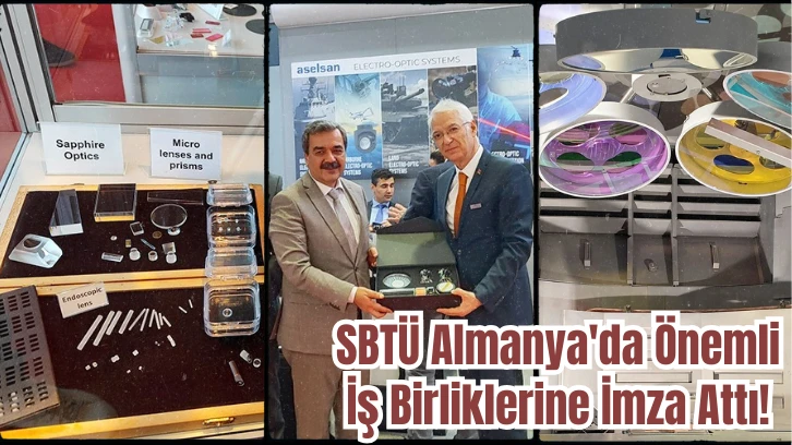 SBTÜ Almanya'da Önemli İş Birliklerine İmza Attı! 