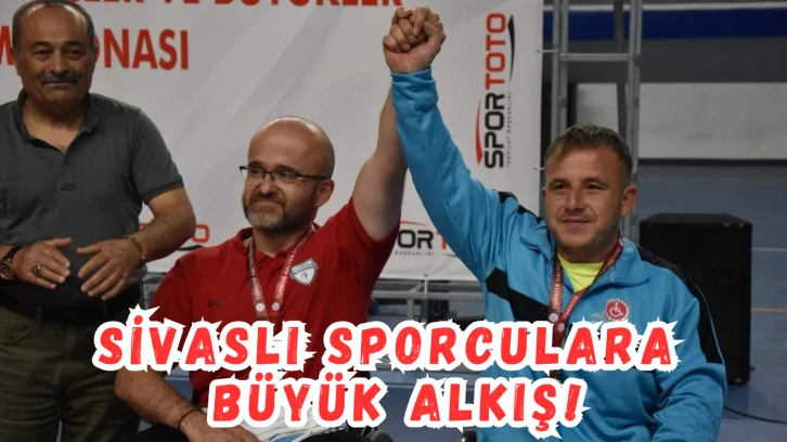 Sivaslı Sporculara Büyük Alkış!