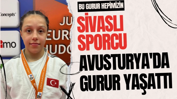 Sivaslı Sporcu Avusturya'da Gurur Yaşattı