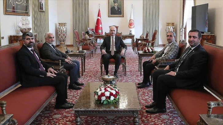 Başkan Kurtulmuş, HÜDA-PAR Genel Başkanını Kabul Etti