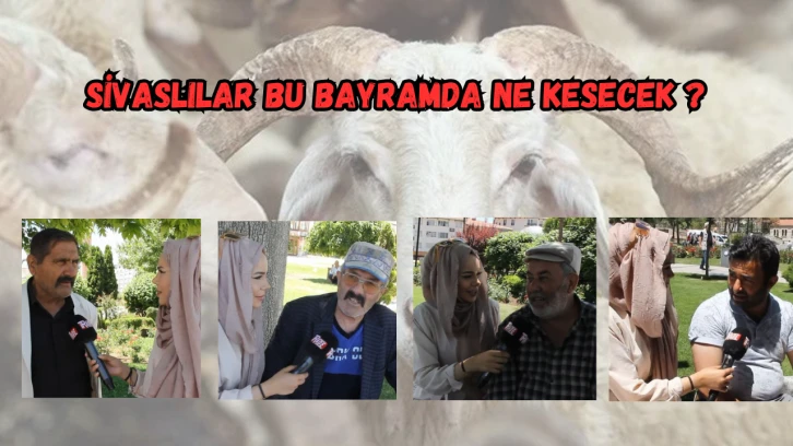 Sivaslılar Bu Kurban Bayramı'nda Ne Kesecek?