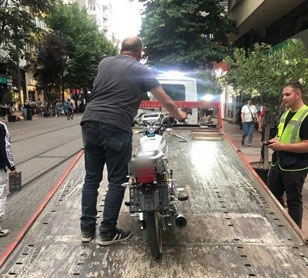 Araç Trafiğine Kapalı Alana Girdiler Cezayı Yediler