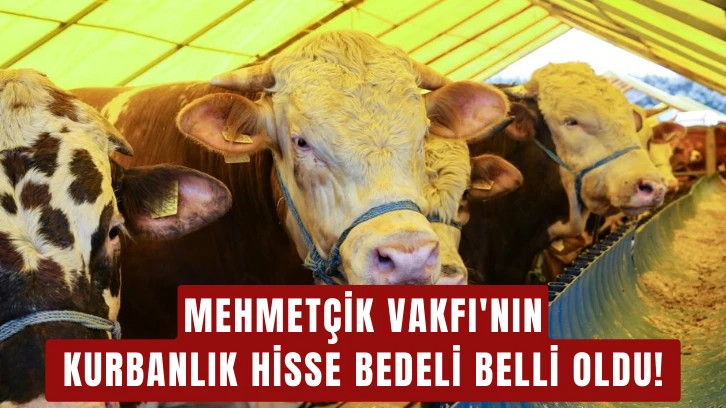 Mehmetçik Vakfı'nın Kurbanlık Hisse Bedeli Belli Oldu! 