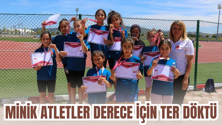 Minik Atletler Derece İçin Ter Döktü