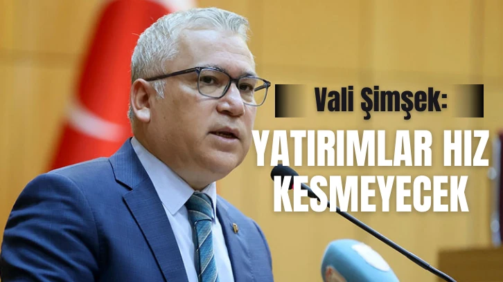Yatırımlar Hız  Kesmeyecek 
