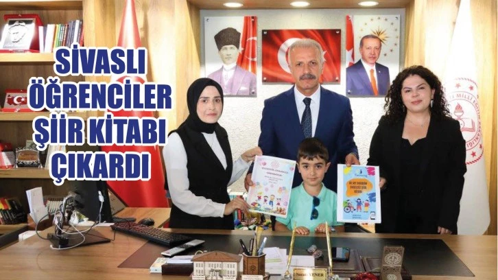 Sivaslı Öğrenciler Şiir  Kitabı Çıkardı