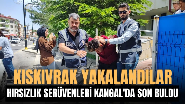Hırsızlık Serüvenleri Kangal'da Son Buldu