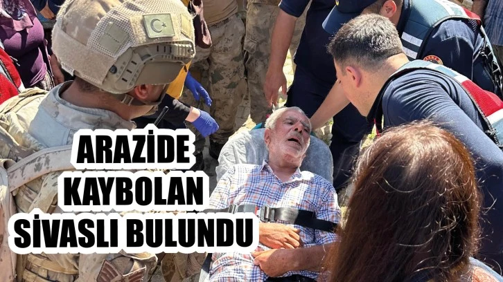 Arazide Kaybolan Sivaslı Bulundu