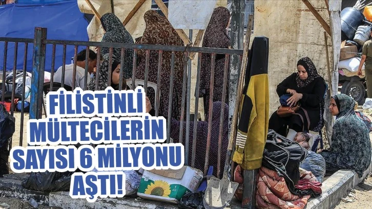 Filistinli Mültecilerin Sayısı 6 Milyonu Aştı! 