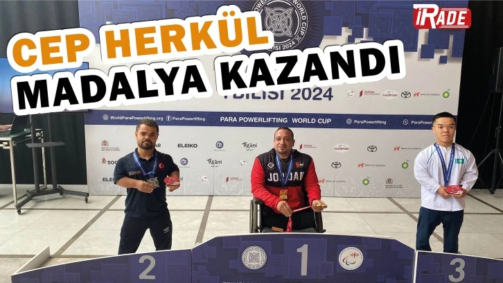 Cep Herkül Gümüş Madalya Kazandı 