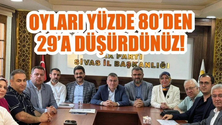 Oyları Yüzde 80’den 29’a Yüzde Düşürdünüz!