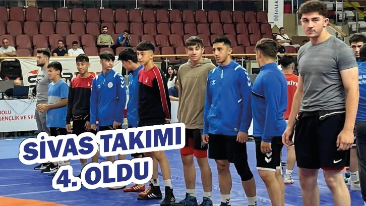 Sivas Takımı 4. Oldu