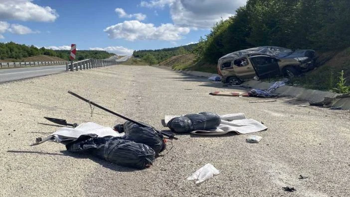 Takla Atan Otomobil 30 Metre Sürüklendi