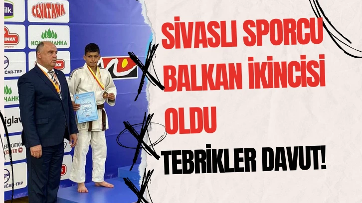 Sivaslı Sporcu Balkan İkincisi Oldu