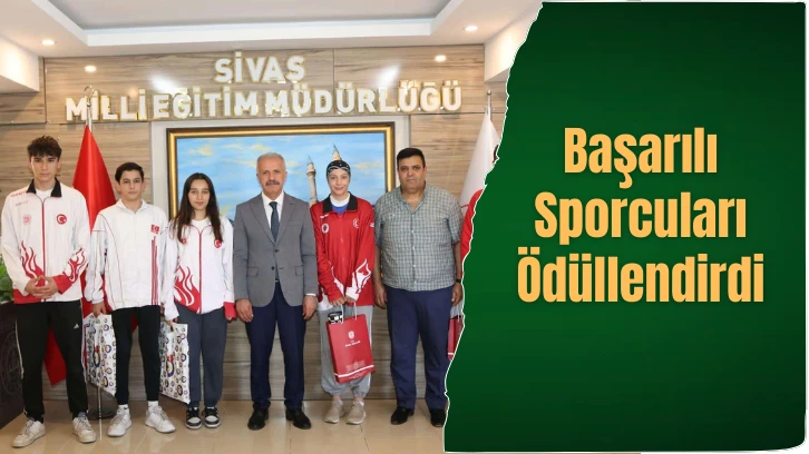 Başarılı Sporcuları Ödüllendirdi