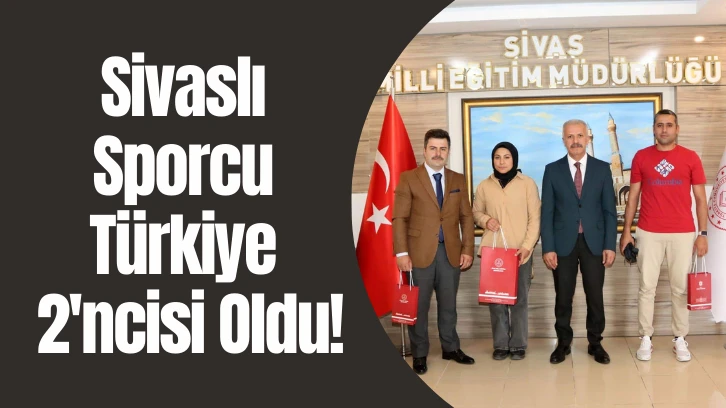 Sivaslı Sporcu Türkiye 2'ncisi Oldu!