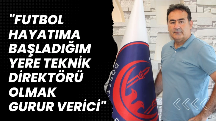 'Futbol Hayatıma Başladığım Yere Teknik Direktörü Olmak Gurur Verici'