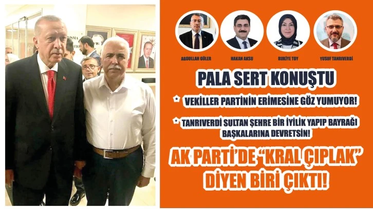 Sivas'ta AK Parti'de 'Kral Çıplak' Diyen Biri Çıktı! 