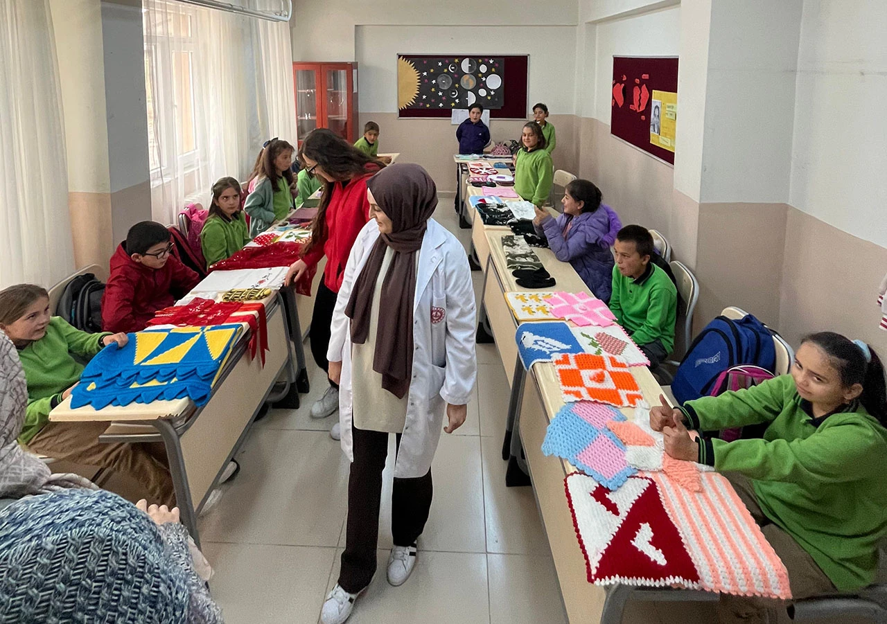 Sivas'ta Öğrencilerden 'Yöresel Değerlerimiz' Sergisi 