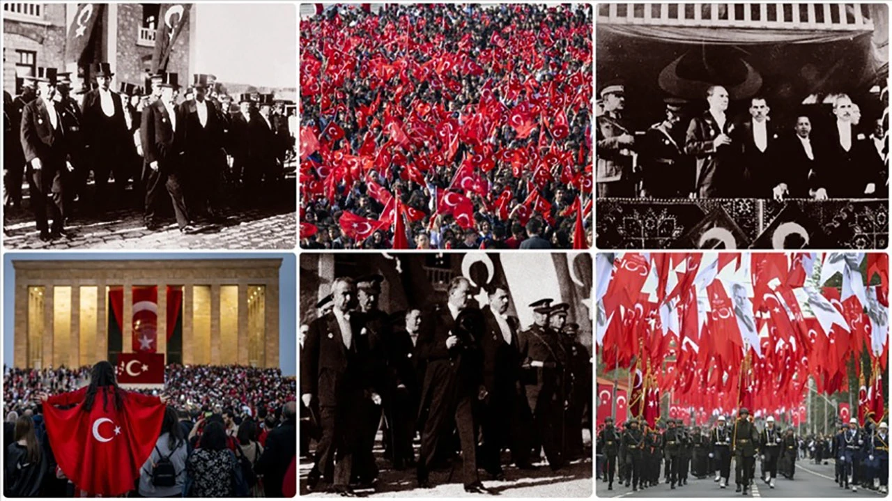 Mustafa Kemal Atatürk'ün 'En büyük eserim' dediği Türkiye Cumhuriyeti 101. yılını kutluyor
