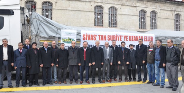 Suriye´ye Yardım Tırı Gönderildi