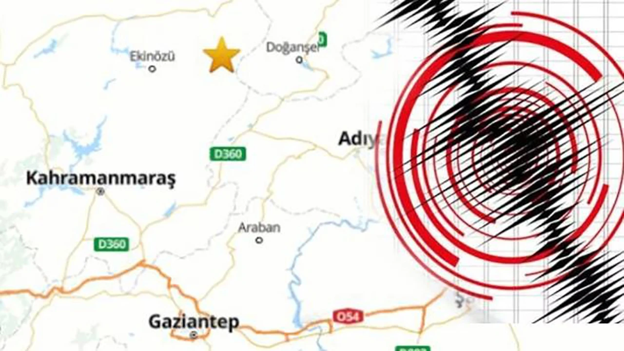 Kahramanmaraş'ta deprem