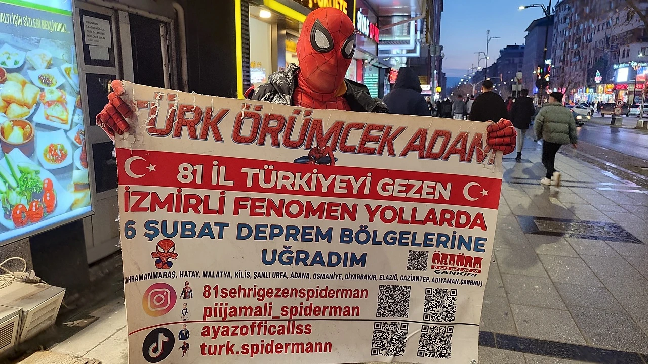 Örümcek Adam, Ağını Sivas’a Attı
