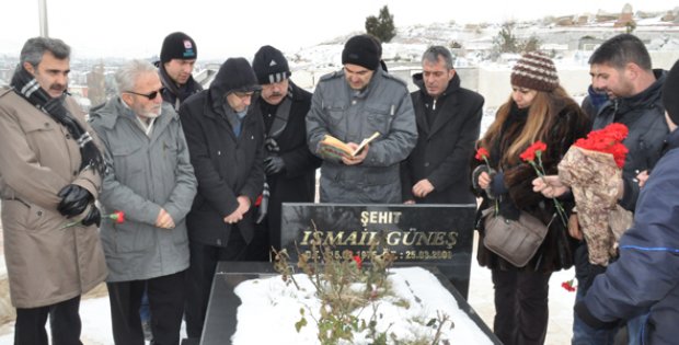 MESLEKTAŞLARI GÜNEŞ´İ UNUTMADI
