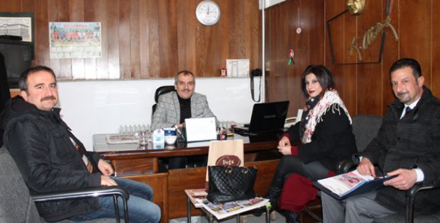 OTO SABIR´DAN GAZETEMİZE ZİYARET