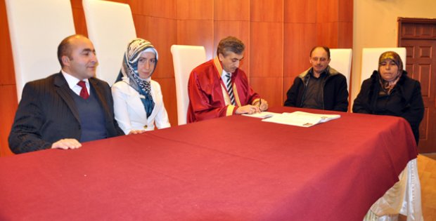 2014´te 2 Bin 520 Çift Hayatlarını Birleştirdi
