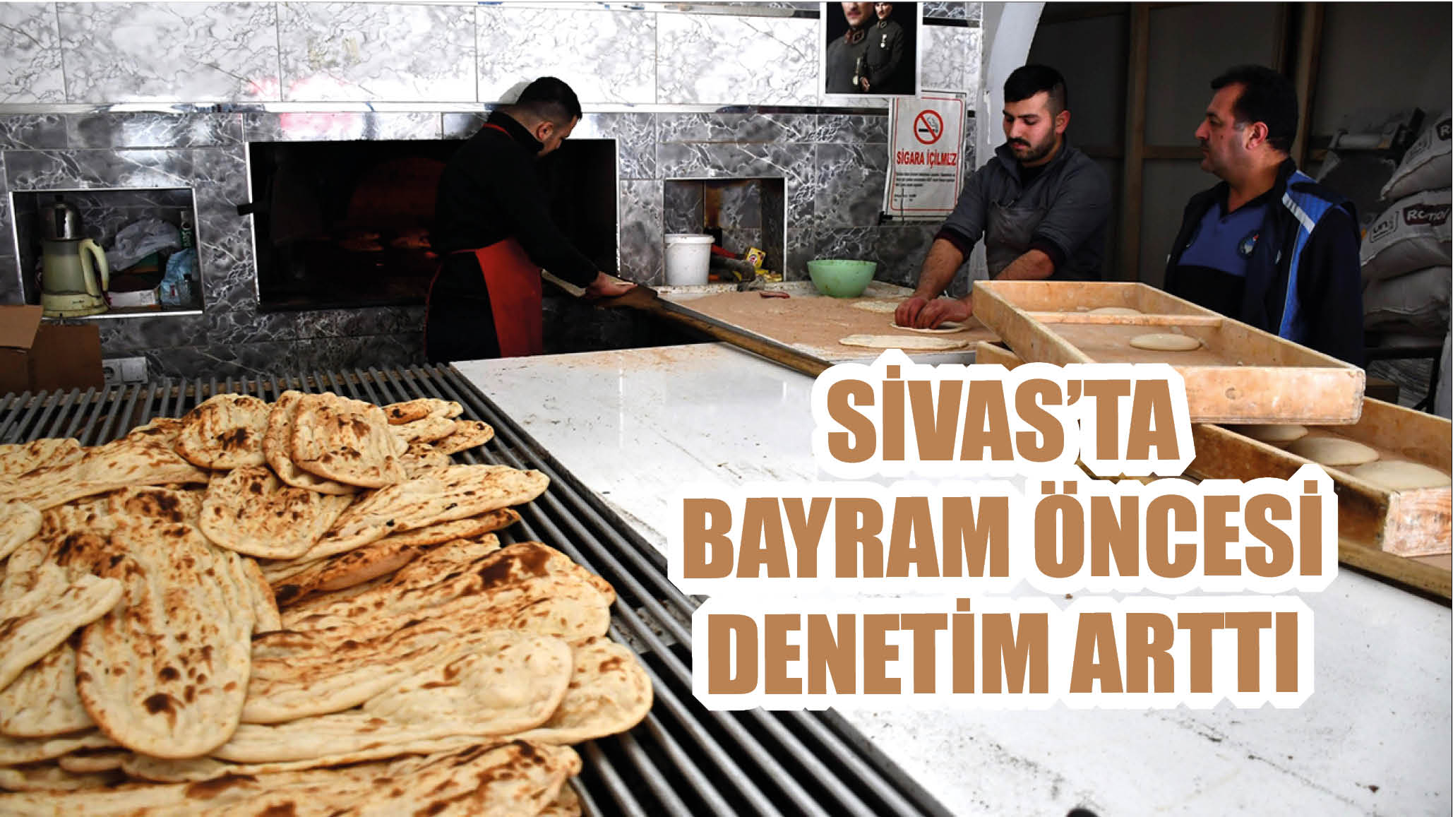 Sivas'ta Bayram Öncesi Denetim Arttı