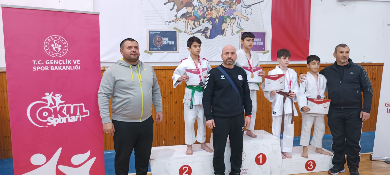 Küçük Judocular Sivas’a Başarıyla Döndü