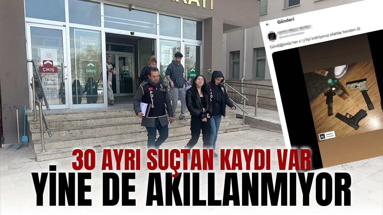 30 Ayrı Suçtan Kaydı Var, Yine de Akıllanmıyor
