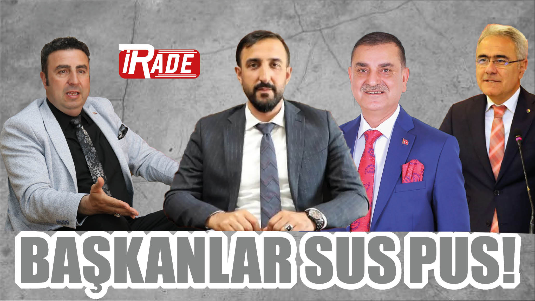 Sivas'ta Başkanlar Sus Pus!
