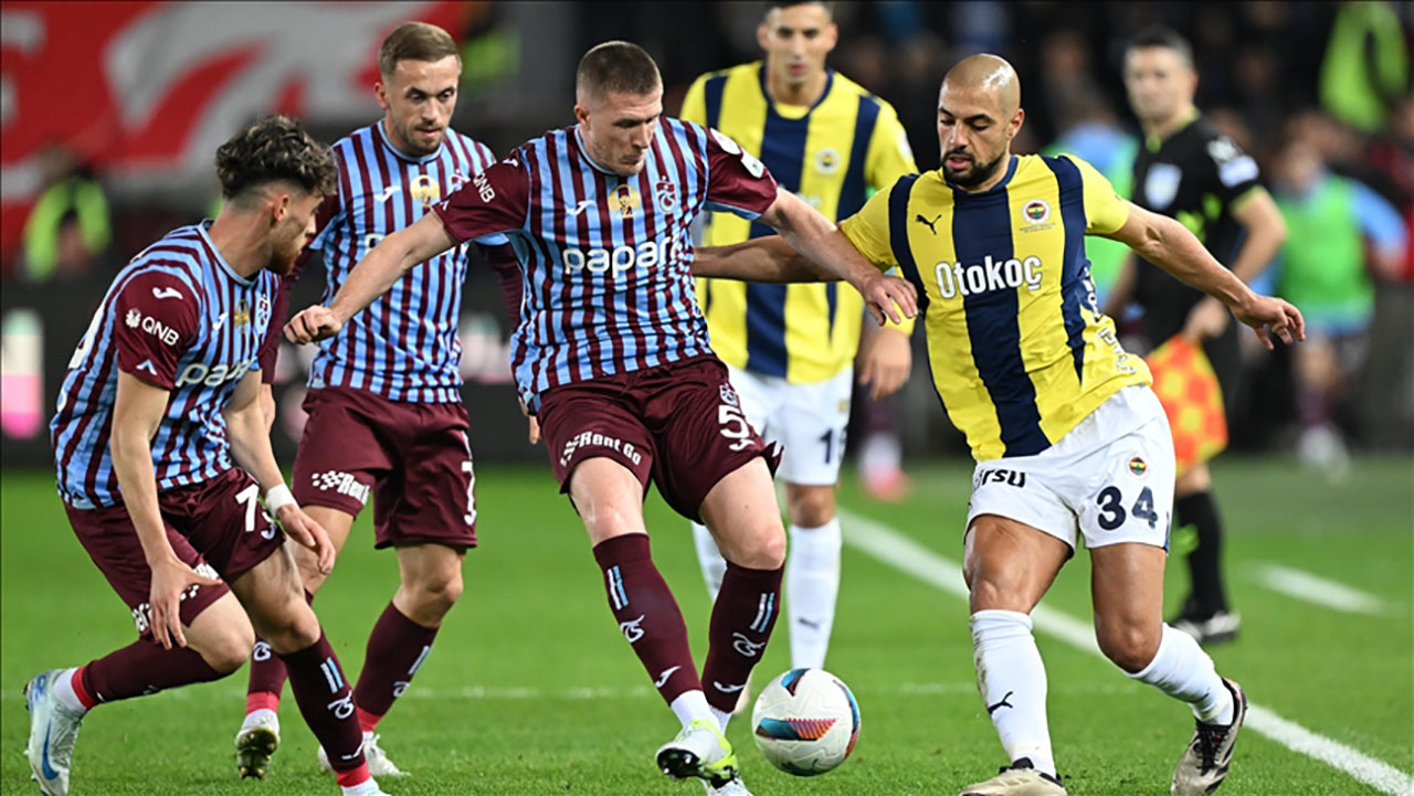 Fenerbahçe-Trabzon 137. kez karşı karşıya