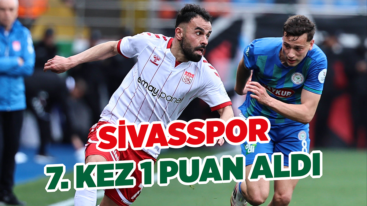 Sivasspor 7. Kez 1 Puan Aldı