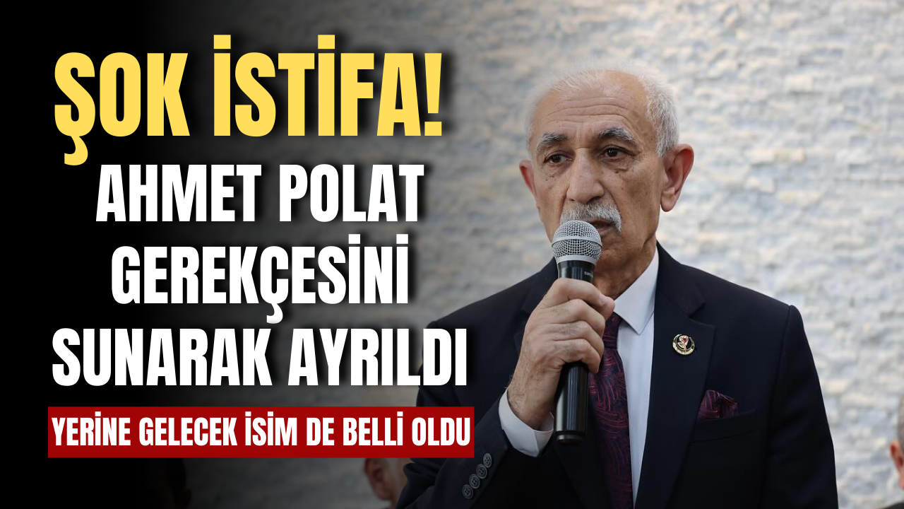 Ahmet Polat istifa etti!