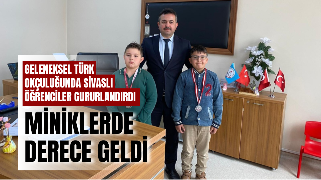 Minik öğrenciler derece yaptı