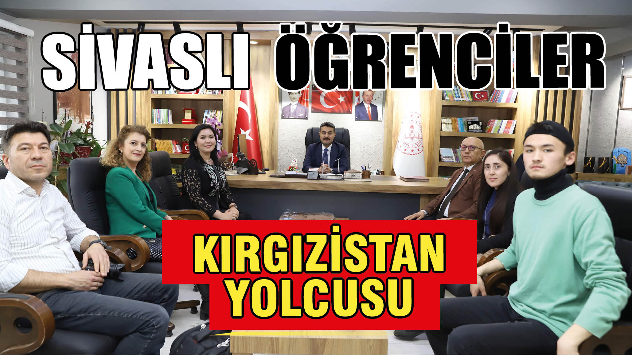 Sivaslı Öğrenciler Kırgızistan Yolcusu