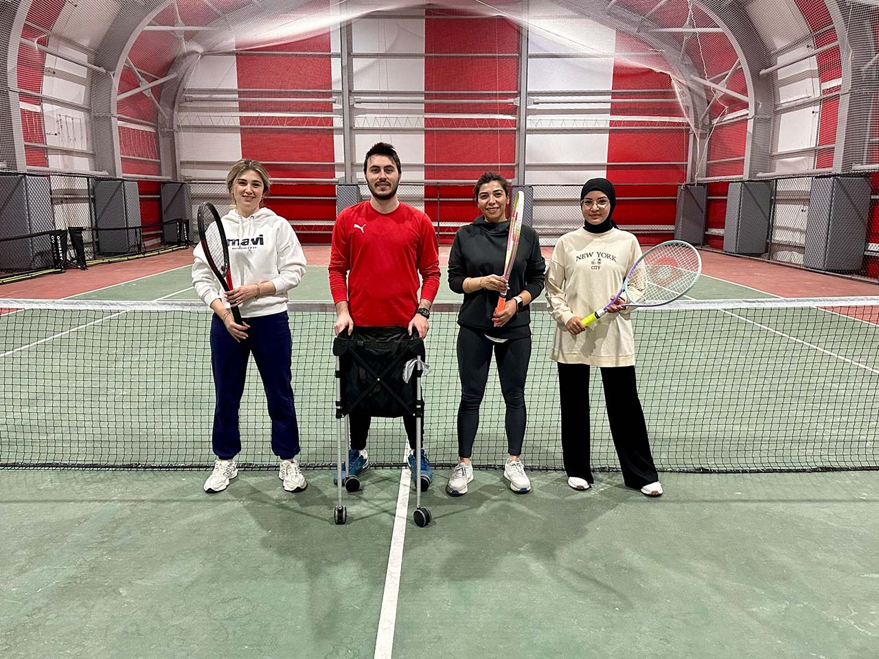 Sivas’ta tenis kursları başladı