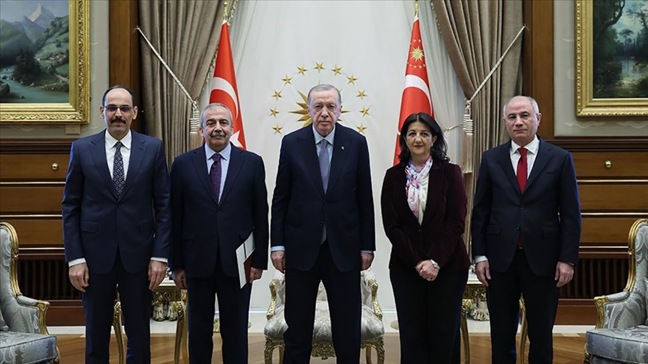 Erdoğan, DEM Parti Milletvekillerini kabul etti