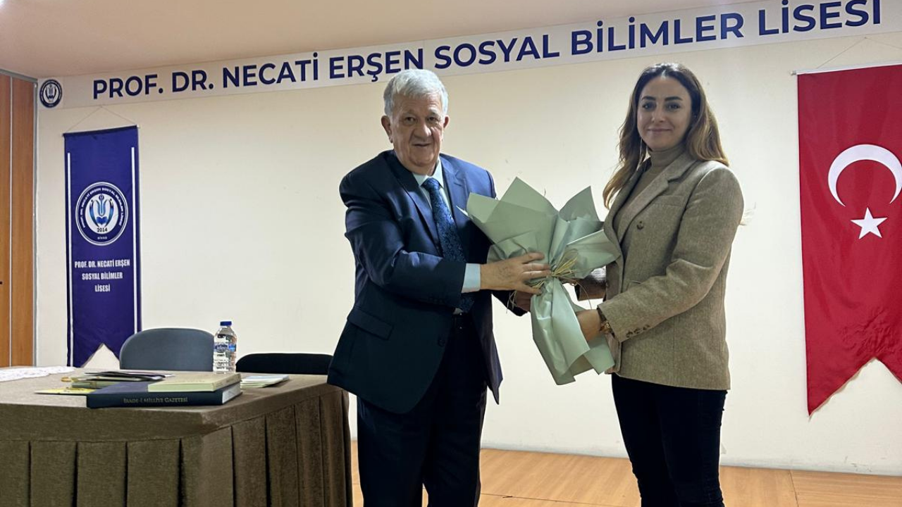 Recep Toparlı, öğrencilerle  söyleşide buluştu