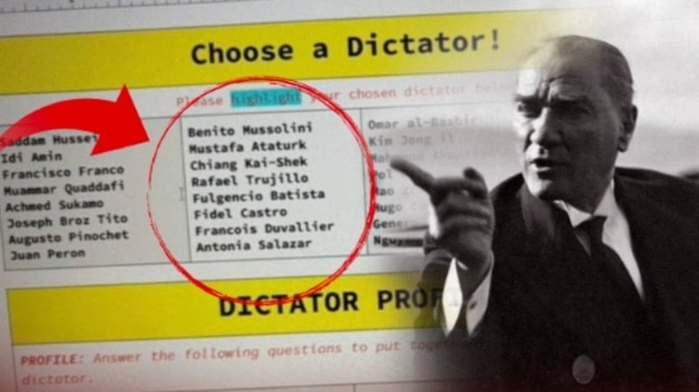 Kanada'da skandal! Atatürk'ü, Diktatörler listesine koydular!