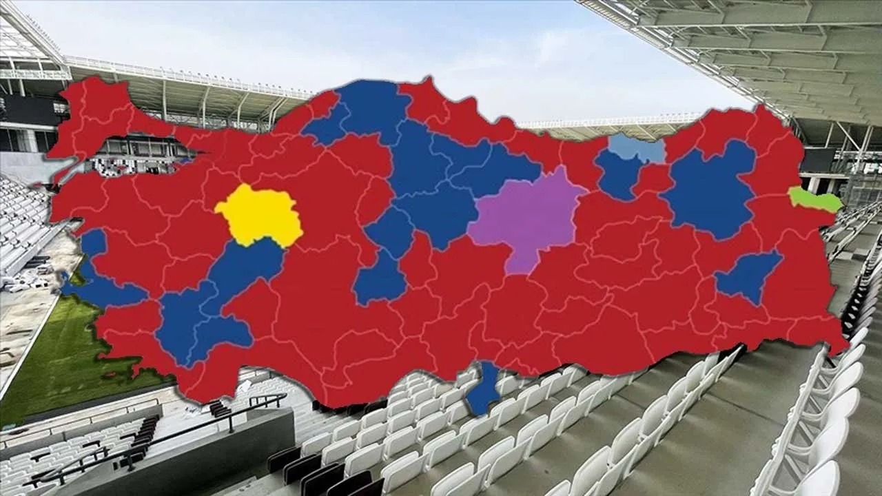 Taraftar Haritası Güncellendi: Sivas'ta En Fazla Taraftarı Olan Kulüp Hangisi?