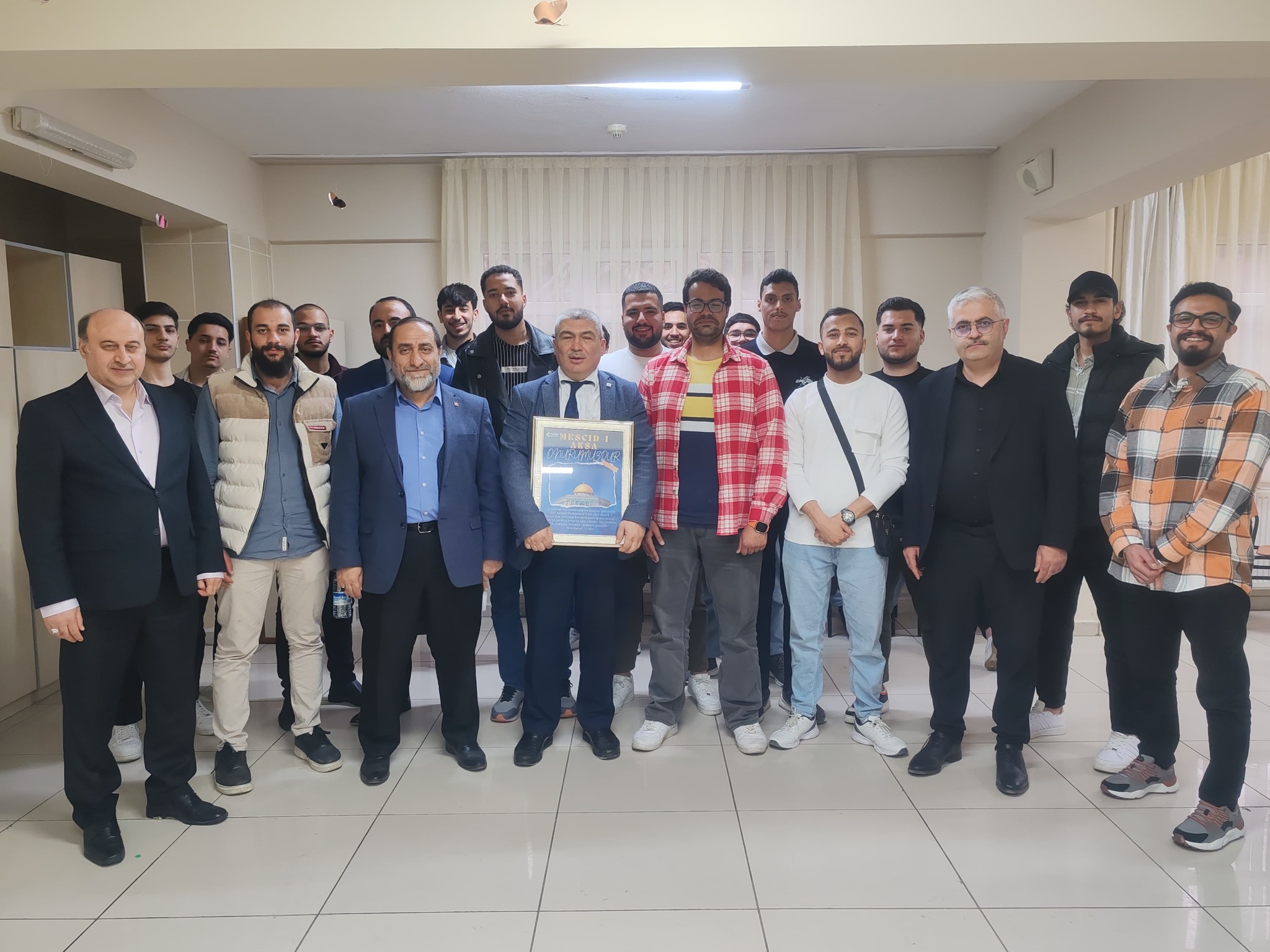Filistinli öğrencilerle  anlamlı buluşma